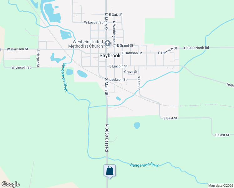 map of restaurants, bars, coffee shops, grocery stores, and more near 603 South Main Street in Saybrook