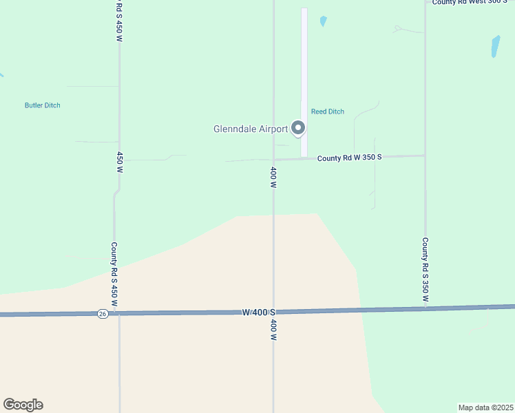 map of restaurants, bars, coffee shops, grocery stores, and more near 3553 County Road S 400 West in Kokomo