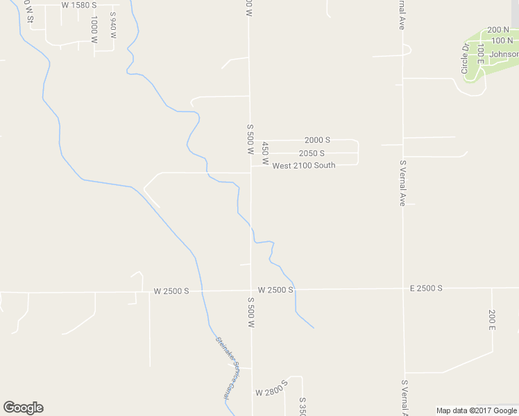 map of restaurants, bars, coffee shops, grocery stores, and more near 2251 South 500 West in Vernal