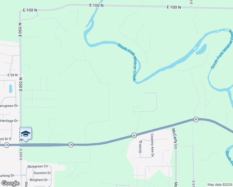 map of restaurants, bars, coffee shops, grocery stores, and more near 233 Pineview Lane in Lafayette