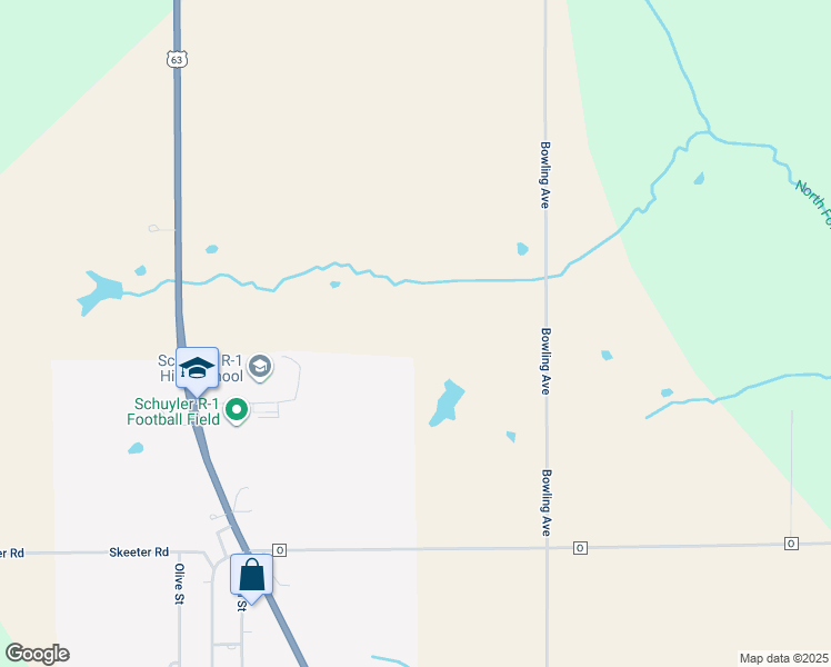 map of restaurants, bars, coffee shops, grocery stores, and more near in Worthington