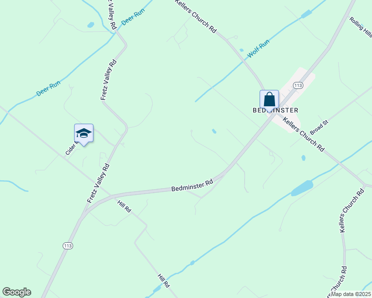 map of restaurants, bars, coffee shops, grocery stores, and more near 3008 Bedminster Road in Perkasie