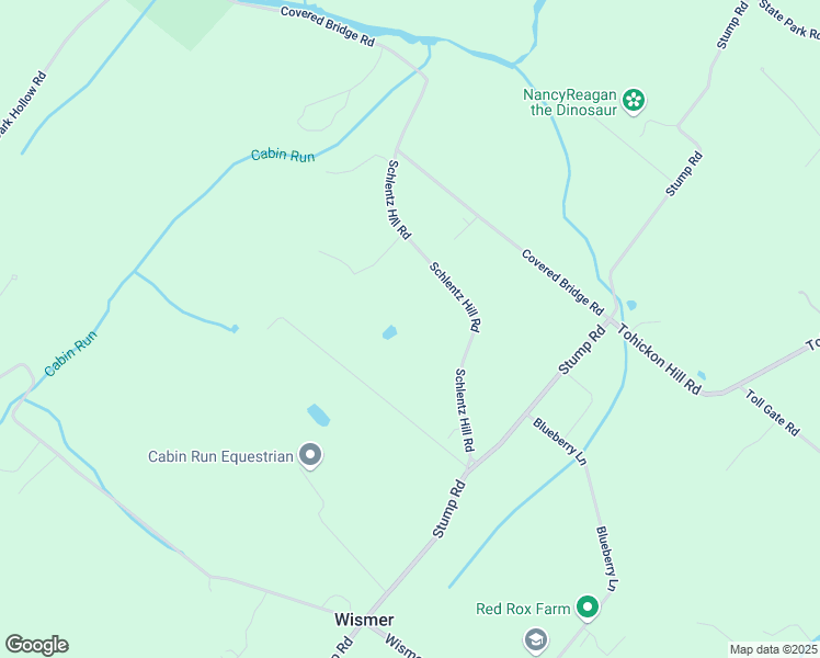 map of restaurants, bars, coffee shops, grocery stores, and more near 6080 Schlentz Hill Road in Bucks County