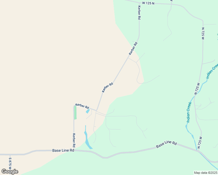 map of restaurants, bars, coffee shops, grocery stores, and more near 389-707 Kerber Road in West Lafayette