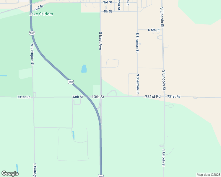 map of restaurants, bars, coffee shops, grocery stores, and more near 1212 South East Avenue in Holdrege