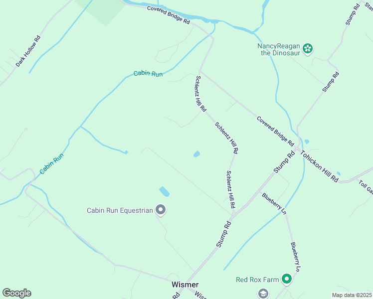 map of restaurants, bars, coffee shops, grocery stores, and more near 6080 Schlentz Hill Road in Bucks County