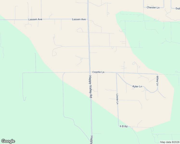 map of restaurants, bars, coffee shops, grocery stores, and more near 17500 Coyote Lane in Anderson