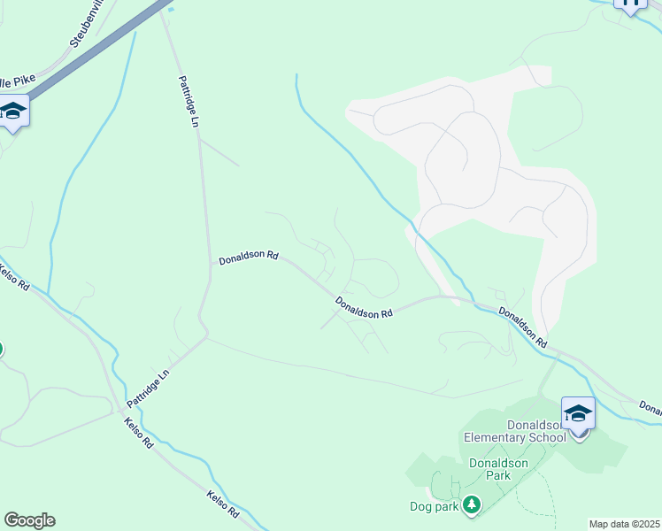 map of restaurants, bars, coffee shops, grocery stores, and more near 404 Raymond Drive in Oakdale