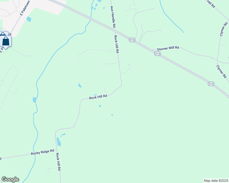 map of restaurants, bars, coffee shops, grocery stores, and more near 737 Rock Hill Road in Quakertown