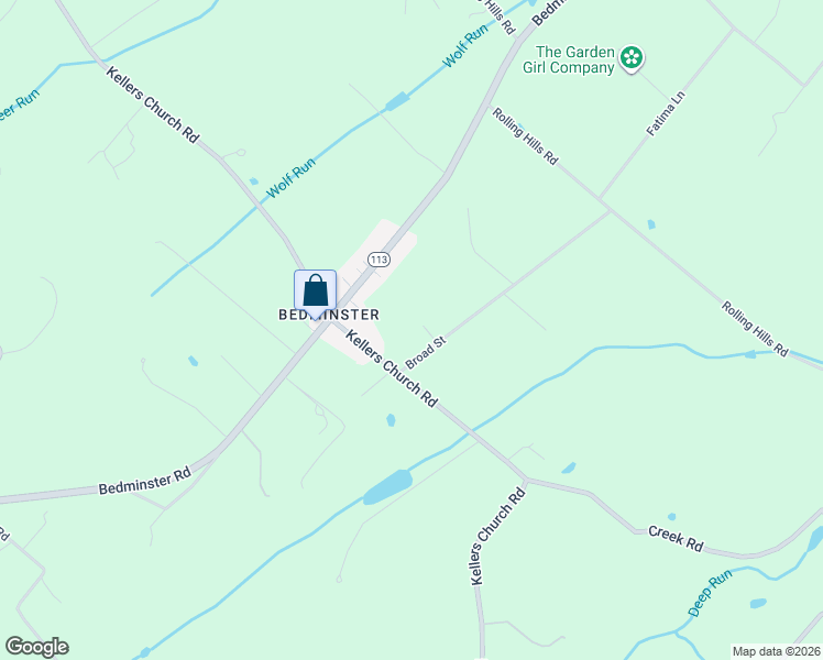 map of restaurants, bars, coffee shops, grocery stores, and more near 3120 Broad Street in Ottsville