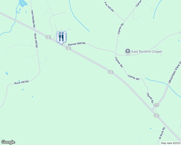 map of restaurants, bars, coffee shops, grocery stores, and more near 2478 Dublin Pike in Quakertown