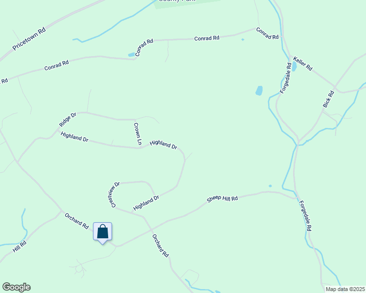 map of restaurants, bars, coffee shops, grocery stores, and more near 36 Highland Drive in Fleetwood