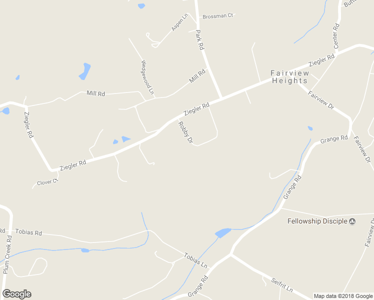 map of restaurants, bars, coffee shops, grocery stores, and more near 136 Robby Drive in Leesport