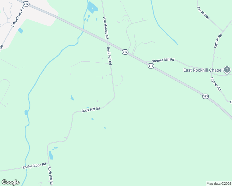 map of restaurants, bars, coffee shops, grocery stores, and more near 818 Rock Hill Road in Quakertown