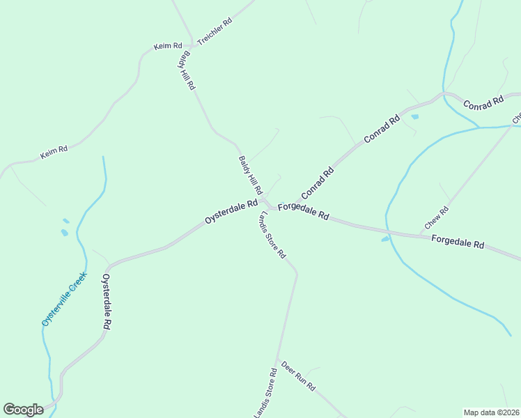 map of restaurants, bars, coffee shops, grocery stores, and more near 4 Baldy Hill Road in Boyertown