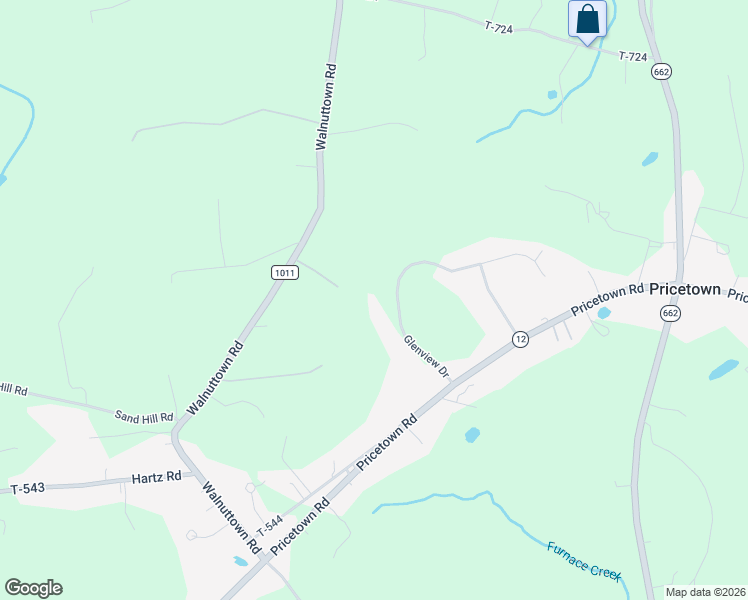 map of restaurants, bars, coffee shops, grocery stores, and more near 26 Glenview Dr in Fleetwood