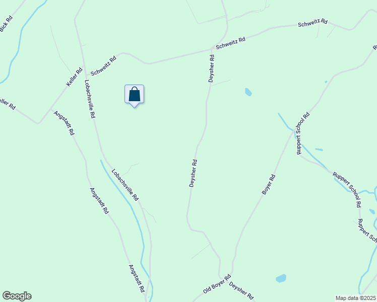 map of restaurants, bars, coffee shops, grocery stores, and more near 140 Deysher Road in Fleetwood