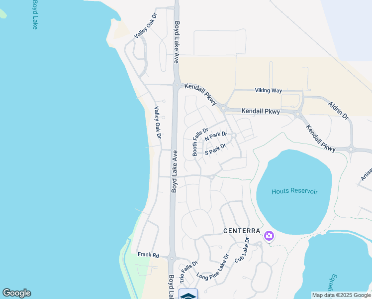 map of restaurants, bars, coffee shops, grocery stores, and more near 3454 Ralston Creek Drive in Loveland