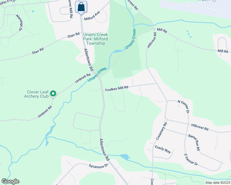 map of restaurants, bars, coffee shops, grocery stores, and more near Enclave Drive in Bucks County