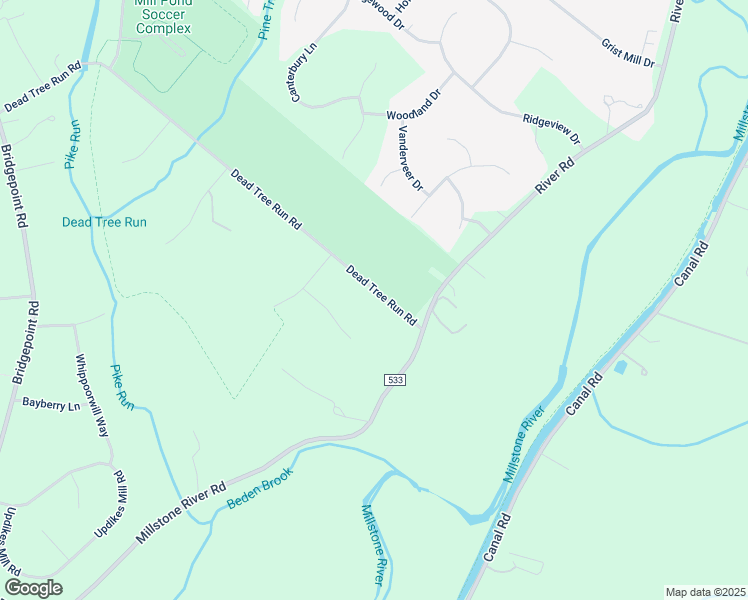 map of restaurants, bars, coffee shops, grocery stores, and more near 233 Dead Tree Run Road in Montgomery