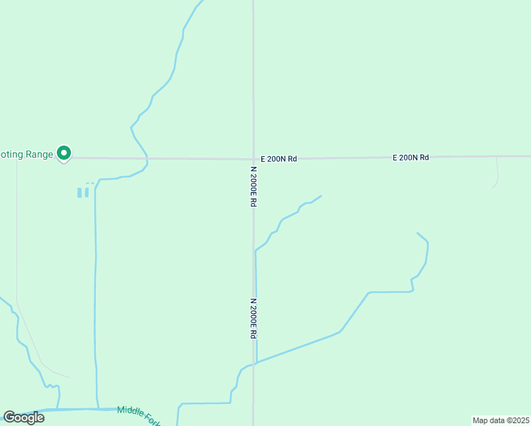 map of restaurants, bars, coffee shops, grocery stores, and more near 179 North 2000E Road in Paxton
