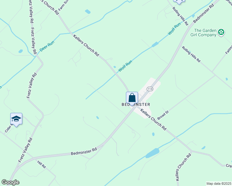map of restaurants, bars, coffee shops, grocery stores, and more near 900 Kellers Church Road in Ottsville