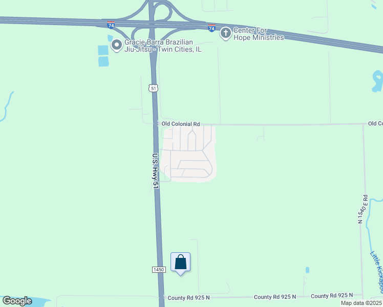 map of restaurants, bars, coffee shops, grocery stores, and more near 48-398 Hibiscus Street in Bloomington