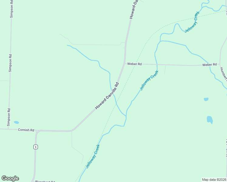 map of restaurants, bars, coffee shops, grocery stores, and more near 14006 Howard-Danville Road in Howard