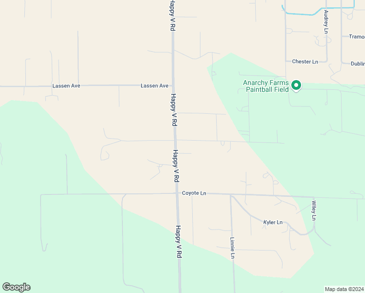 map of restaurants, bars, coffee shops, grocery stores, and more near 4927 Happy Valley Road in Anderson