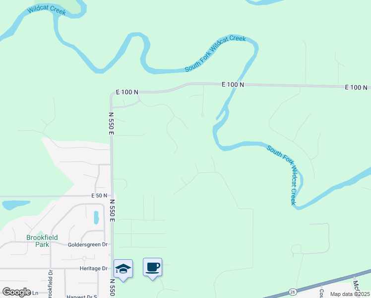 map of restaurants, bars, coffee shops, grocery stores, and more near 811 Deerwood Ridge in Lafayette