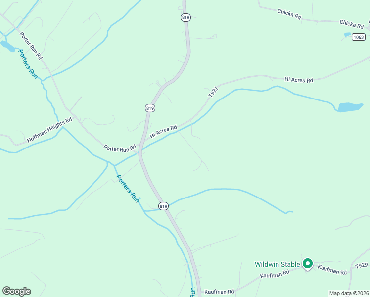 map of restaurants, bars, coffee shops, grocery stores, and more near 132 Hi Arcres Road in Slickville