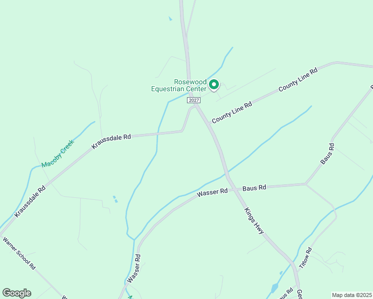 map of restaurants, bars, coffee shops, grocery stores, and more near 5000-5284 Kraussdale Road in East Greenville