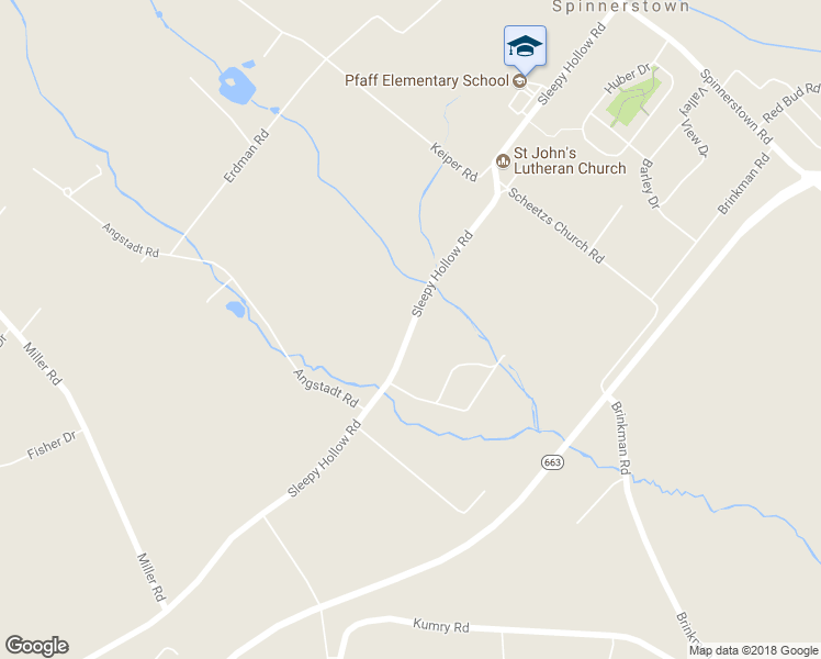 map of restaurants, bars, coffee shops, grocery stores, and more near 1548 Sleepy Hollow Road in Quakertown