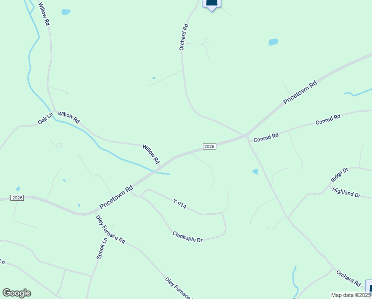 map of restaurants, bars, coffee shops, grocery stores, and more near 3920 Pricetown Rd in Fleetwood