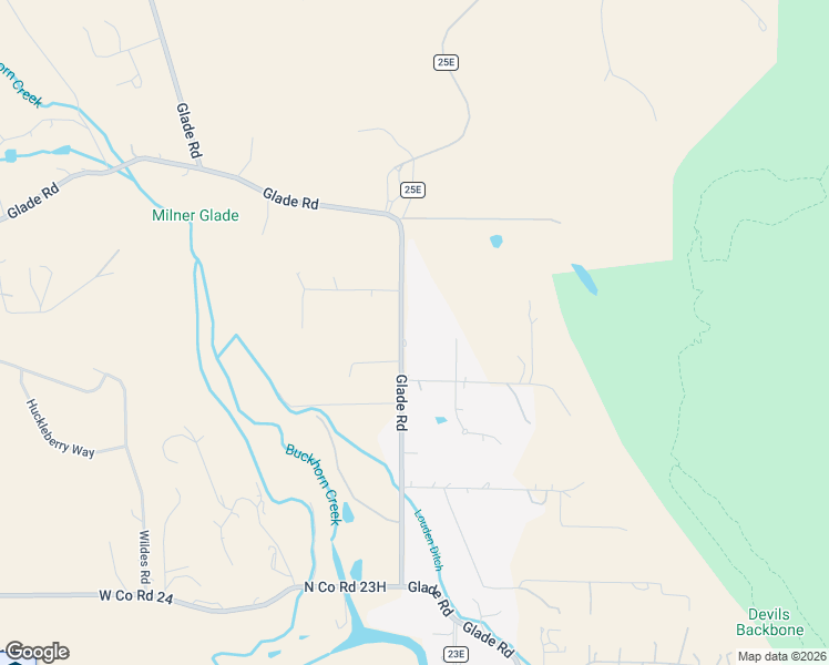 map of restaurants, bars, coffee shops, grocery stores, and more near 3516 Glade Road in Loveland