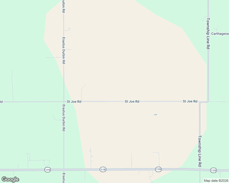map of restaurants, bars, coffee shops, grocery stores, and more near 2699 Saint Joe Road in Saint Henry