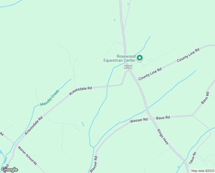 map of restaurants, bars, coffee shops, grocery stores, and more near 5284 Kraussdale Rd in East Greenville