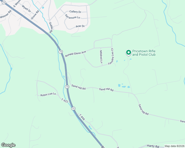 map of restaurants, bars, coffee shops, grocery stores, and more near 10 Timothy Leo Court in Fleetwood