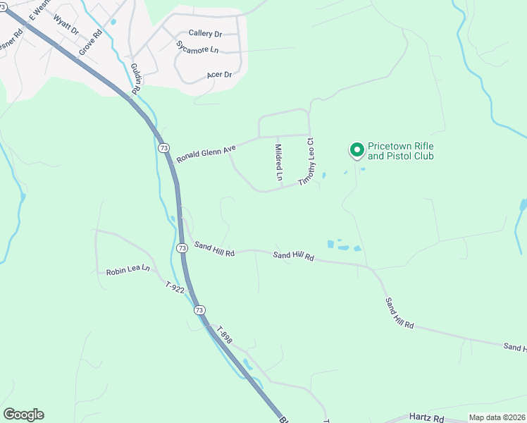 map of restaurants, bars, coffee shops, grocery stores, and more near 10 Timothy Leo Court in Fleetwood