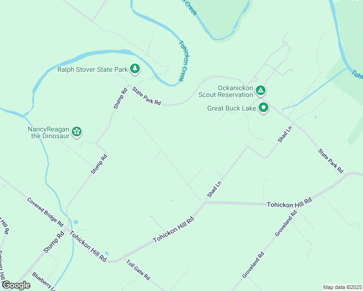 map of restaurants, bars, coffee shops, grocery stores, and more near 5823 Rodgers Road in Pipersville