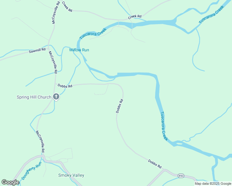 map of restaurants, bars, coffee shops, grocery stores, and more near 568 Dobbs Road in Honey Grove