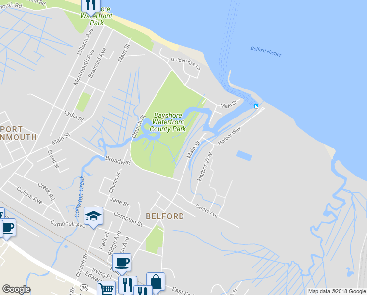 map of restaurants, bars, coffee shops, grocery stores, and more near 1 Old Drift Road in Middletown