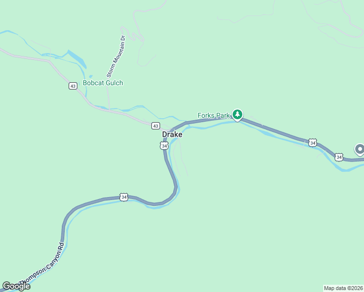 map of restaurants, bars, coffee shops, grocery stores, and more near 36 Sly Fox Road in Drake