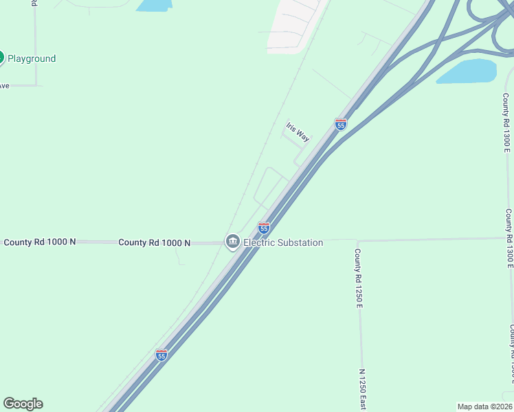 map of restaurants, bars, coffee shops, grocery stores, and more near 4005 Bluebell Drive in Bloomington