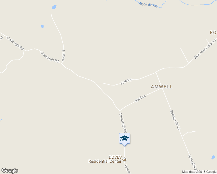 map of restaurants, bars, coffee shops, grocery stores, and more near 6 Zion Road in Hopewell