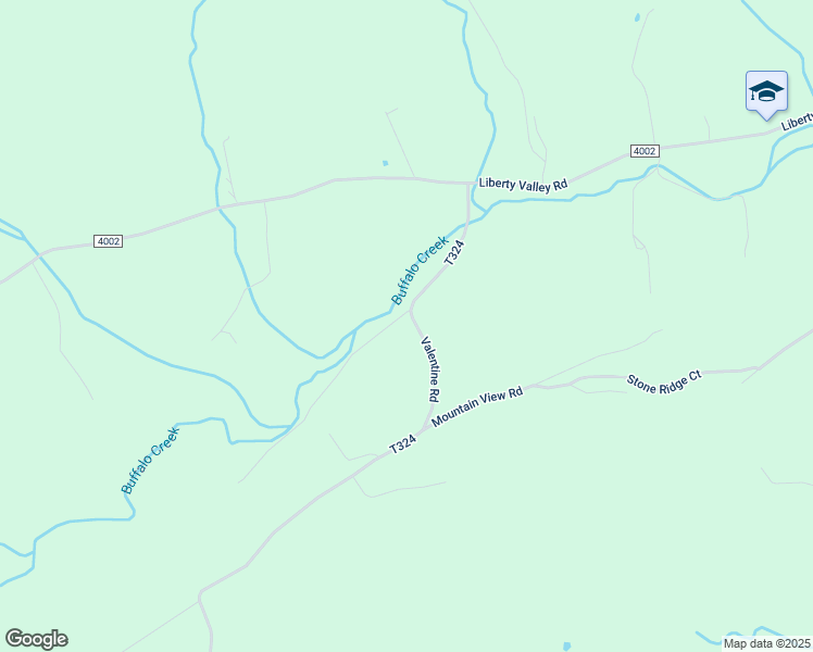 map of restaurants, bars, coffee shops, grocery stores, and more near 420 Valentine Road in Ickesburg