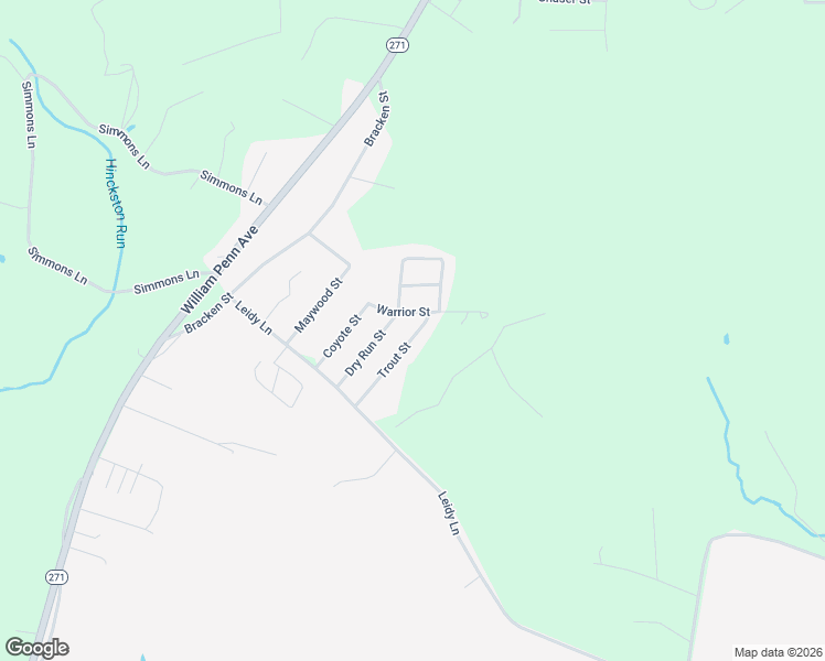 map of restaurants, bars, coffee shops, grocery stores, and more near 132-158 Warrior St in Johnstown