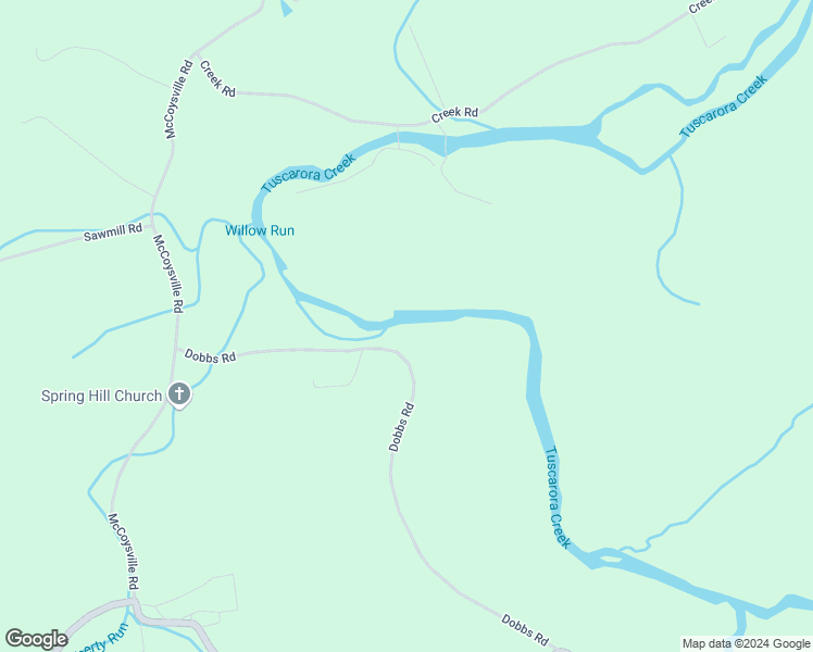 map of restaurants, bars, coffee shops, grocery stores, and more near 568 Dobbs Road in Honey Grove