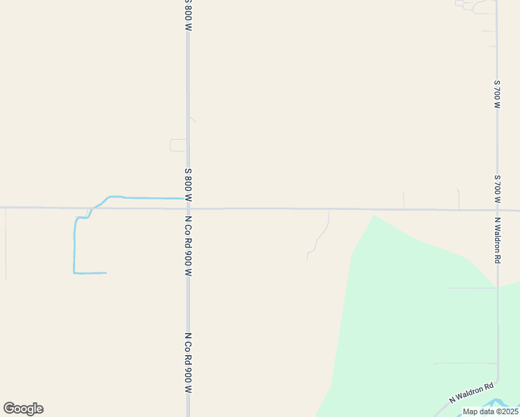 map of restaurants, bars, coffee shops, grocery stores, and more near 7771 West 800 South in Rossville