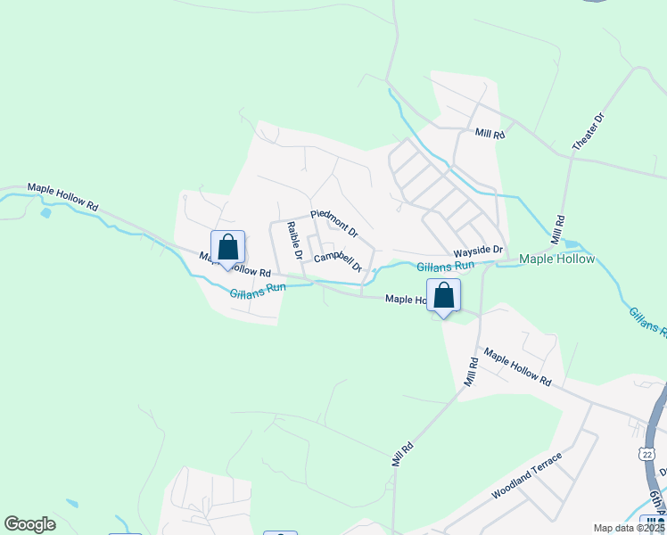 map of restaurants, bars, coffee shops, grocery stores, and more near 239 Campbell Drive in Duncansville